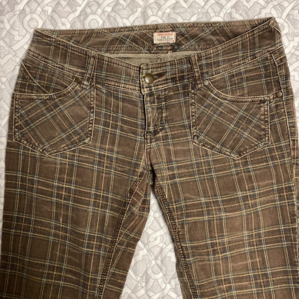 Free People - Plaid Corduroy - Picture 4 of 12